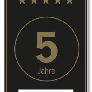 5 Jahre Teba Stoff-Garantie Plissee / Wabenplissee