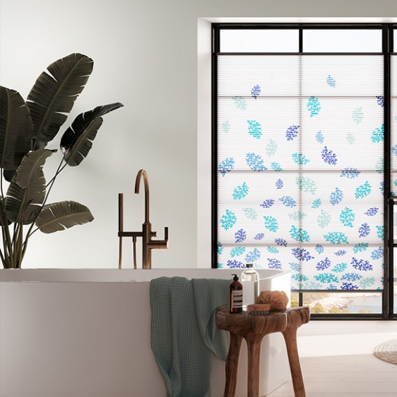 Teba DUETTE Wabenplissee sieger design Water VS2 Bad