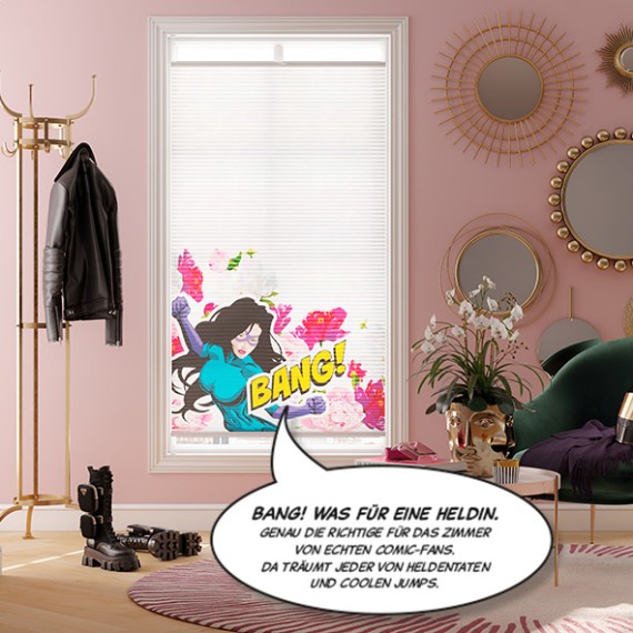 Teba DUETTE Wabenplissee SIEGER GlamourGirl Wohnzimmer