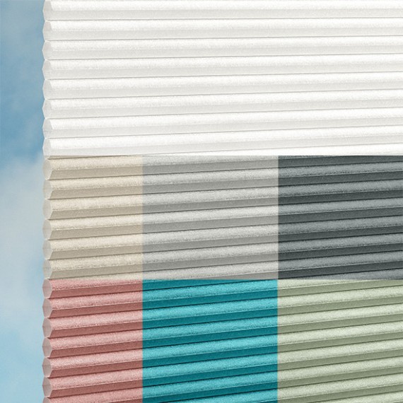 Teba DUETTE Wabenplissee TOPAR Farbvielfalt