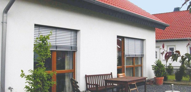 Haus mit CeGeDe Rollladen
