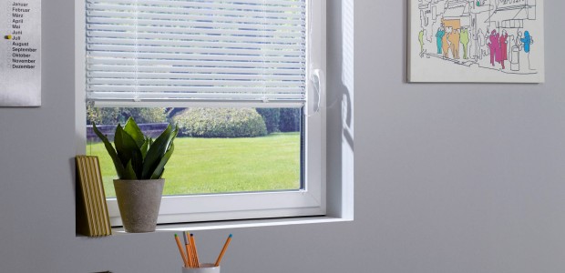 weiße Teba Jalousie